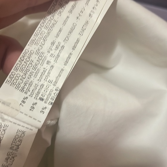 Zara White Long Sleeve Tunic Top Shirt - Picture 10 of 10